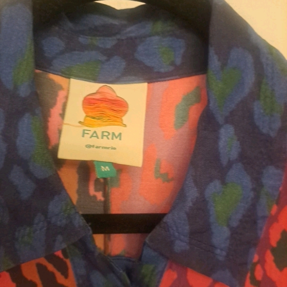 FARM Rio Vibrant Leopard Long Sleeve Dress - Picture 5 of 5